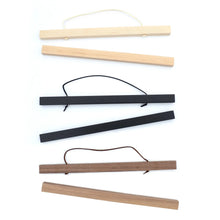 Magnetic Wood Hanging Print/Poster Frame