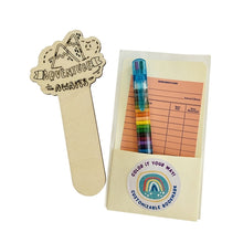 DIY: Color Your Own Wooden Bookmarks (Multiple Options)
