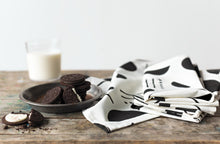 Domino Block Printed Napkins (Set of 4)