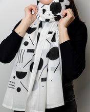 Domino Block Printed Scarf