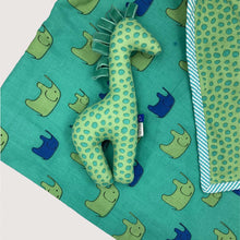 Reversible Giraffe & Elephant Dohar/Baby Quilt