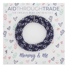 Mommy & Me Roll-On Matching Fair Trade Bracelets (Multiple Color Options)