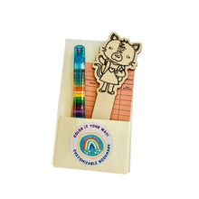 DIY: Color Your Own Wooden Bookmarks (Multiple Options)