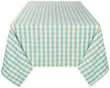 Second Spin Recycled Tablecloth - Teal Twisted