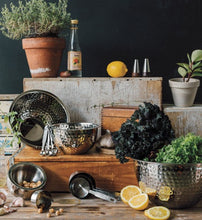 Steel Hammered Mixing Bowls