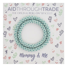 Mommy & Me Roll-On Matching Fair Trade Bracelets (Multiple Color Options)