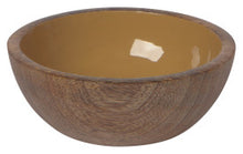 Solid Color Mango Wood Serving Bowls