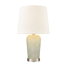Salted Seafoam Glass Lamp
