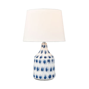 Blue Dash Table Lamp