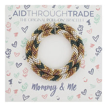 Mommy & Me Roll-On Matching Fair Trade Bracelets (Multiple Color Options)