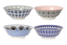 Stamped Serving Bowls (Multiple Color Options - 30 oz)