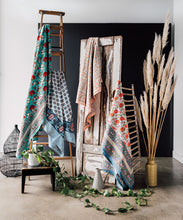 Hand Block-Printed Tablecloths (Various Styles)