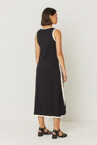 Nalia Side Zip Organic Cotton Dress