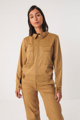 Hize Organic Cotton Bomber Jacket