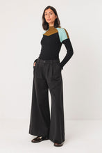 Maritza Long Sleeve Ribbed Shirt