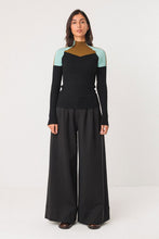 Maritza Long Sleeve Ribbed Shirt