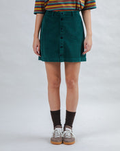 Organic Cotton Corduroy Mini Skirt - Green