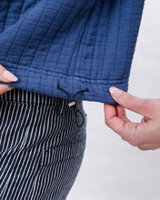 Brava Gum 100% Organic Cotton Quilted Sweatshirt - Indigo