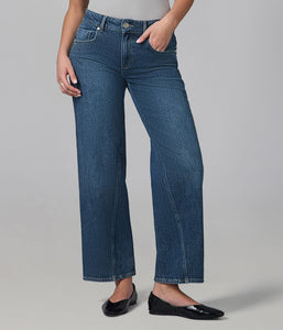 Miro Mid Rise Relaxed Straight Jeans