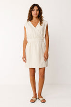 Maddi Organic Cotton & Linen Wrap Dress