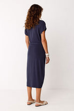 Amade Tencel Dress: Soft Knotted-Waist Midi
