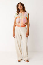 Bea Organic Cotton Sleeveless Top – Plaid