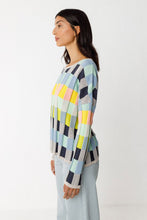 Bita Organic Cotton Sweater – Check Knit | Sustainable Women’s Pullover