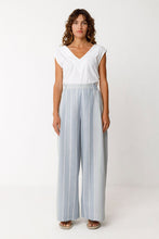 Lur Stiped Organic Linen & Cotton Trousers