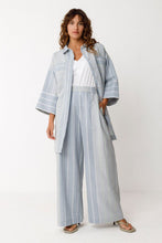 Lur Stiped Organic Linen & Cotton Trousers