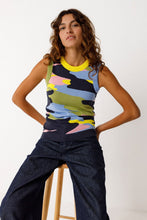 Baia Multicolor Sleeveless Top/Tank
