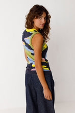 Baia Multicolor Sleeveless Top/Tank