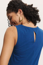 Junaa Slub Jersey Keyhole Top (Multiple Colors)