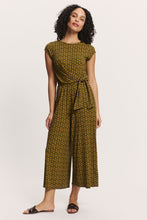 Finaa Black Fan EcoVero™ Jersey Jumpsuit