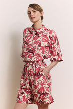 Milaa EcoVero™ Belted Jumpsuit - Berry Bird