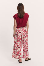 Vickyy EcoVero™ Trousers - Berry Bird