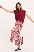 Vickyy EcoVero™ Trousers - Berry Bird