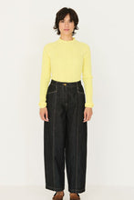 Aizane Denim Barrel Leg Trouser