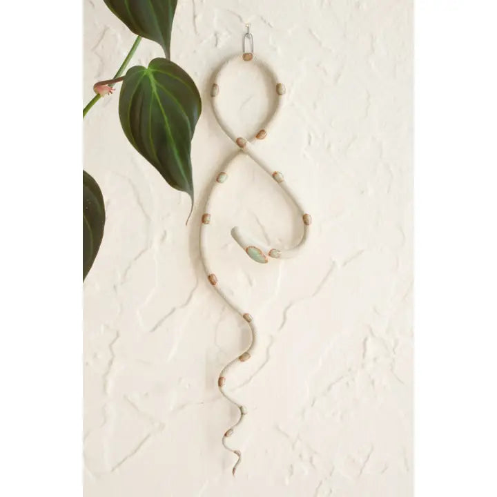 Ceramic Wall Snakes (Multiple Colors)