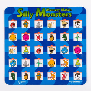 Silly Monster Memory Match Travel Game