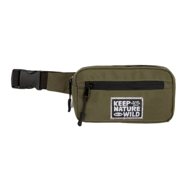 Keep Nature Wild Kid's Fanny Pack - Olive