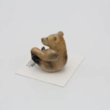 Bernie Brown Bear Cub Porcelain Miniature