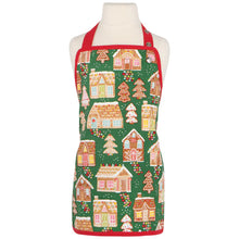 Gumdrop Lane Gingerbread Houses Holiday Kid's Apron