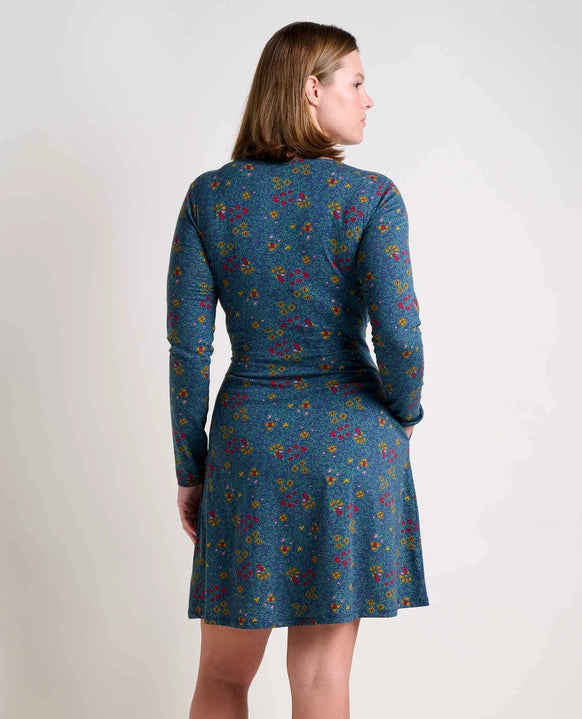 cue blue dress Figureknit Cue Dress