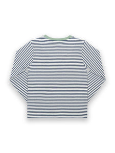 Stripy Organic Cotton Long Sleeve T-Shirt