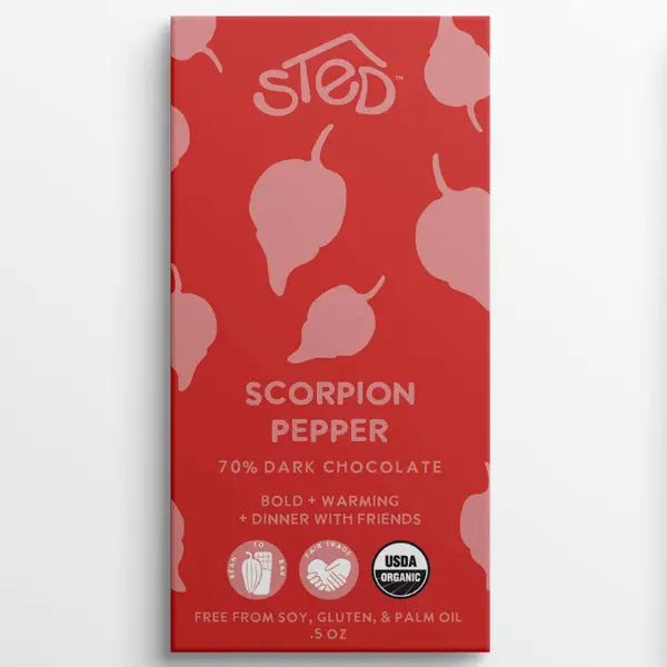 Scorpion Pepper Chocolate Bar