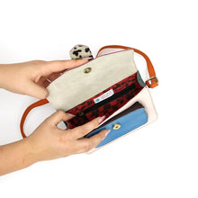 Grace Reversible Loop Recycled Leather Crossbody Bag