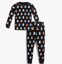 Colorful Ghosts Halloween Kids Two-Piece Pajama Set