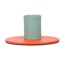 Two-Tone Metal Candleholders (Multiple Color Options)