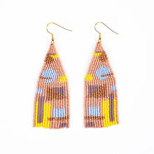 Shapes Fair Trade Beaded Fringe Earrings (Multiple Colors)