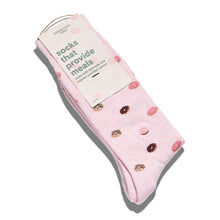 Socks That Provide Meals (Pink Donuts)